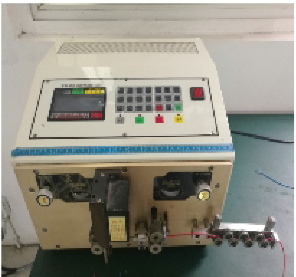 Computer-Controlled Automatic Wire-Stripping Machine at Yangzhou Yawei Automotive Electronics